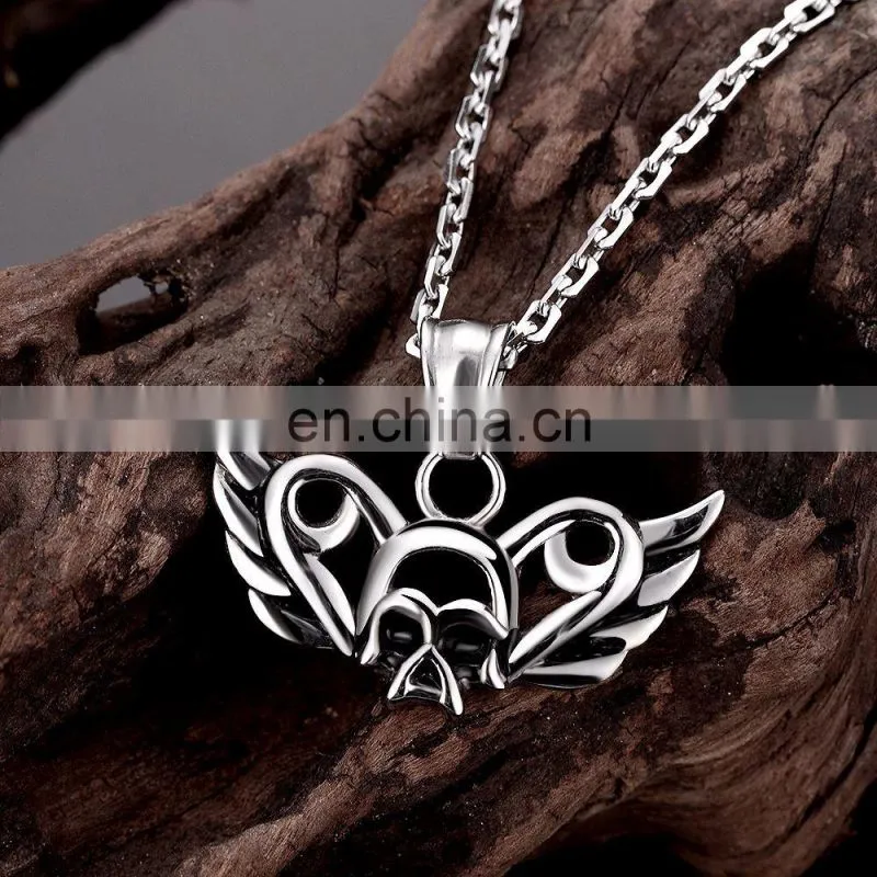 2017 Stainless Steel Skull Pattern Necklace Chain for Men