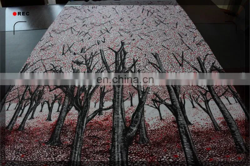 Scuba digital print fabric