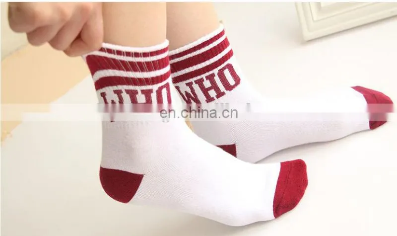 2016 Custom Fashion volleyball socks Professional Factory