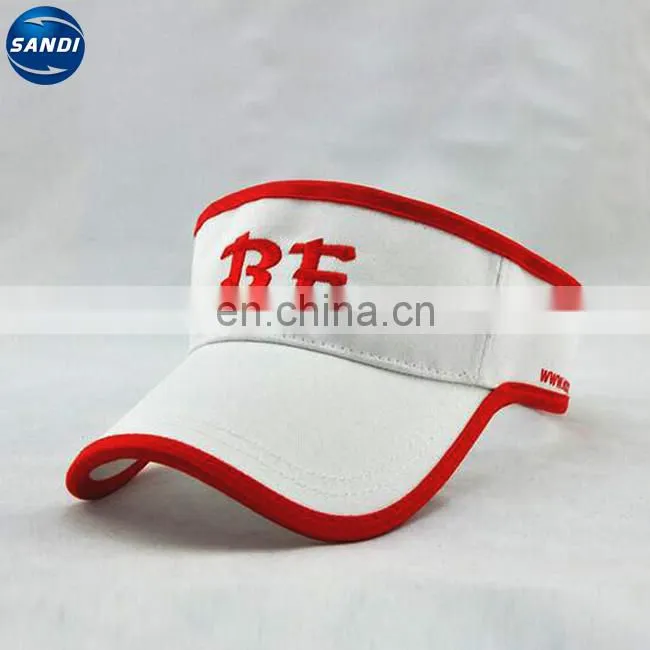 Prommotional custom sports adjustable sun visor