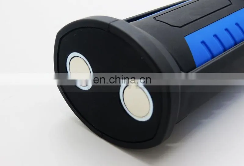 360 Rotation Adjusting Camping Hook Hanging COB LED Magnetic Working Light