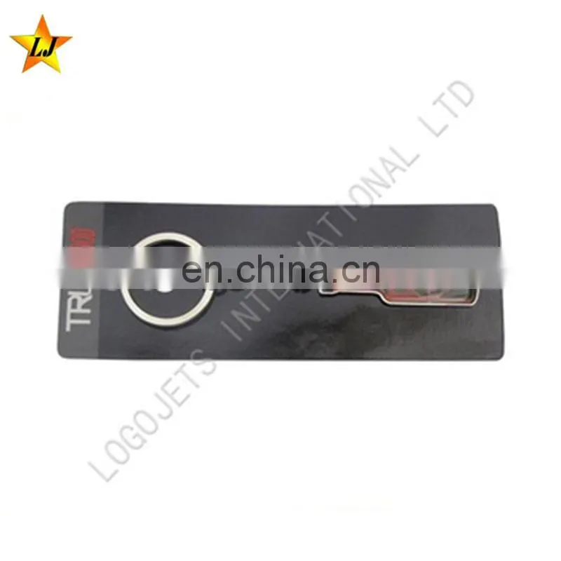 custom cheap metal printing key chains