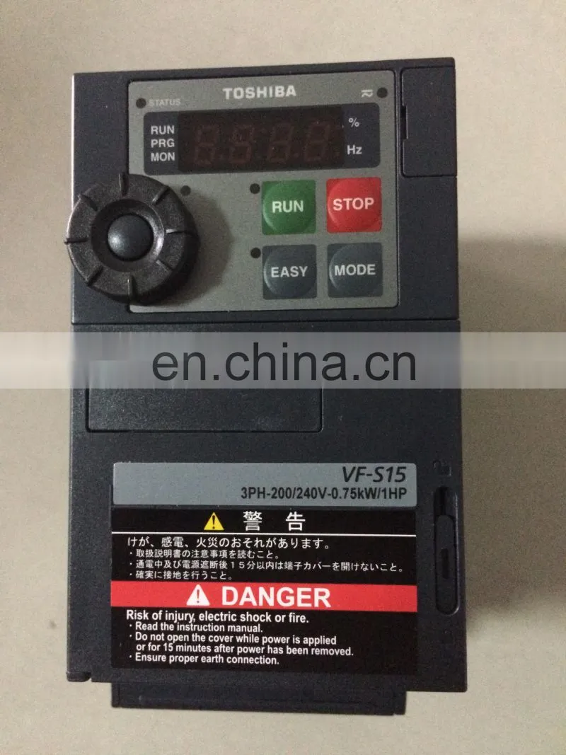 Toshiba Transistor Inverter 200V 240V Ac Driver vfs15-2007pm