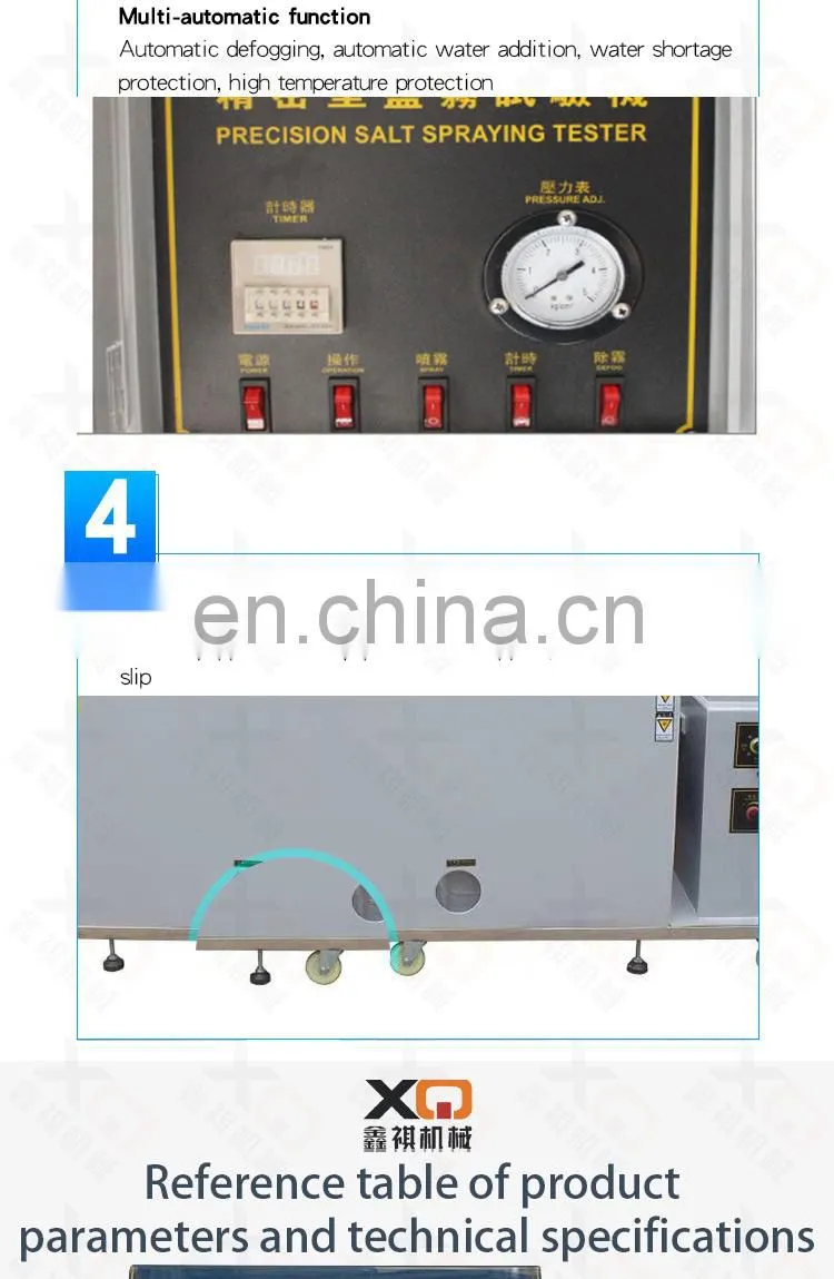 Laboratory equipment salt spray test chamber