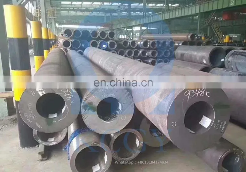 EN10216 16Mo3 (1.5415) seamless steel tube for the pipelines of boiler industry.