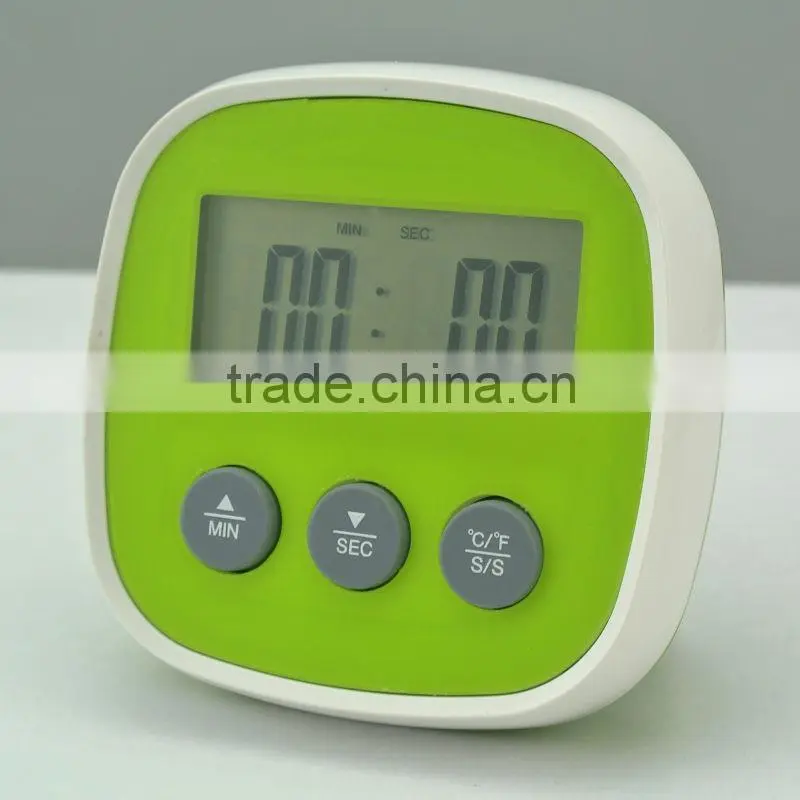 Digital timer touch pad setting