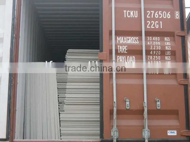 fiber reinforced calcium silicate board/gypsum partition