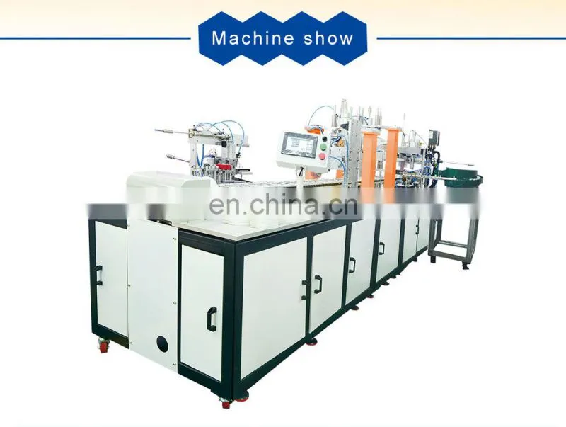 2021 New PP Meltblown Dust Protective N95 Folding Mask After Process Making Machine
