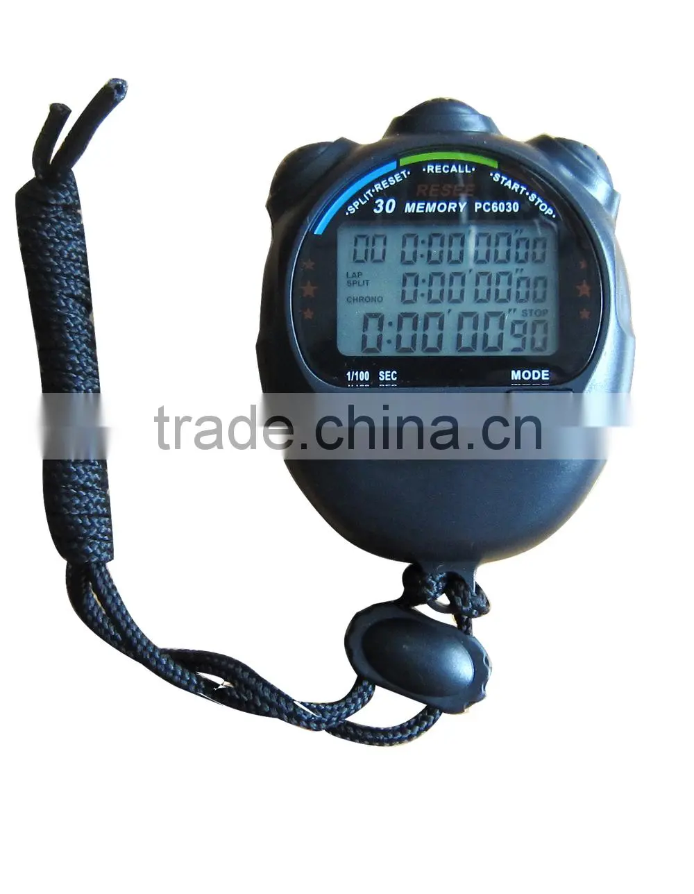 1/100 Sec.High Quality Automatic Digital Lcd Stopwatch(PC-6008)
