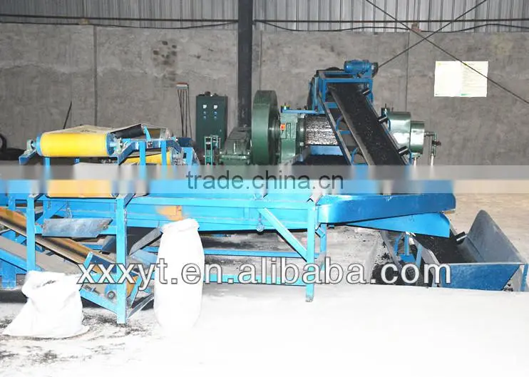 30% save energy waste tyre processing line for rubber powder