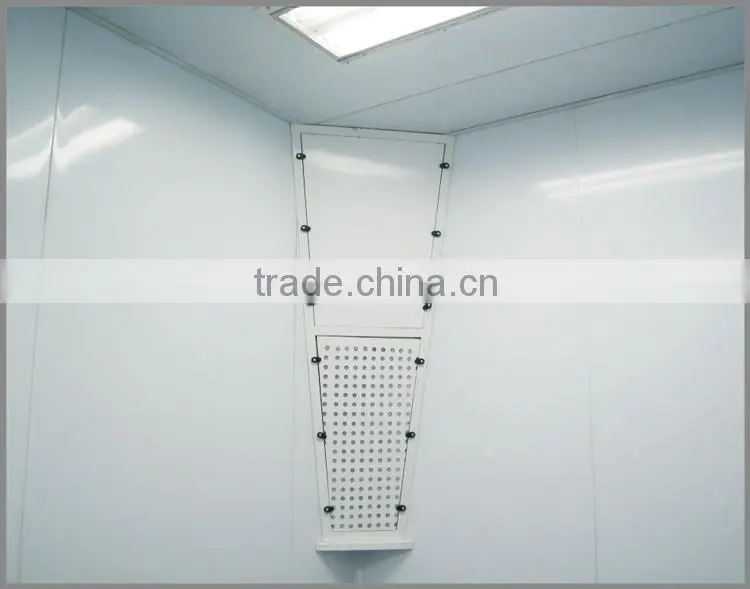 Hot sale cheap used car paint booth with standard lighting