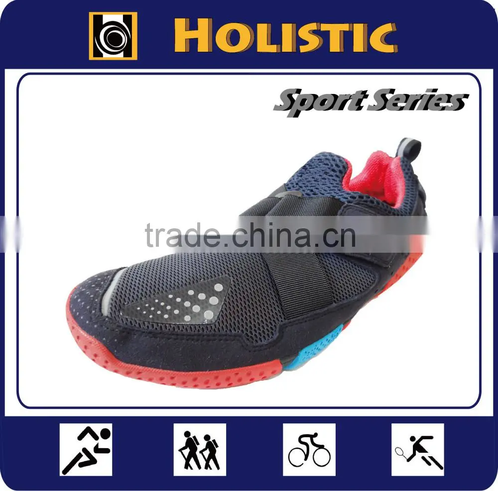 Good Quality Flexible Goat Skin Leather Running Shoes