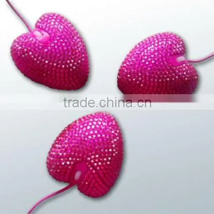 Fashion and lovely pink wireless mouse