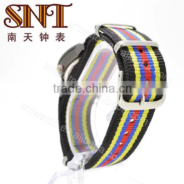 SNT-NY008 nylon watch custom nylon bracelet watch strap