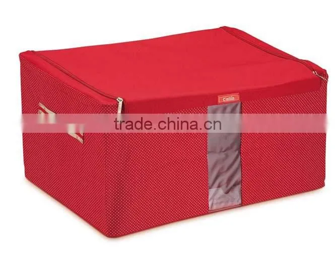 Callia oxford storage box with PVC window folding living box