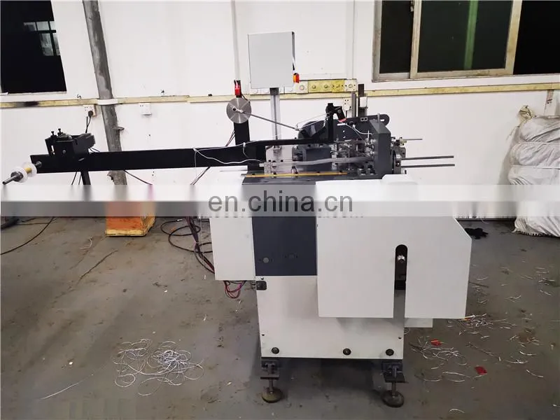 UT150 Automatic Perfume bottle Hang tag Tyer Tying Machine, hand card string loop binding machine