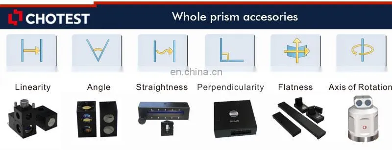 Shenzhen supplier Chotest laser measuring equipment for mechanical equipment calibration
