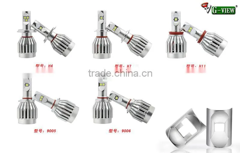 Car led headlight h1 h3 h7 h8 h11 9005 9006 h4 led headlight