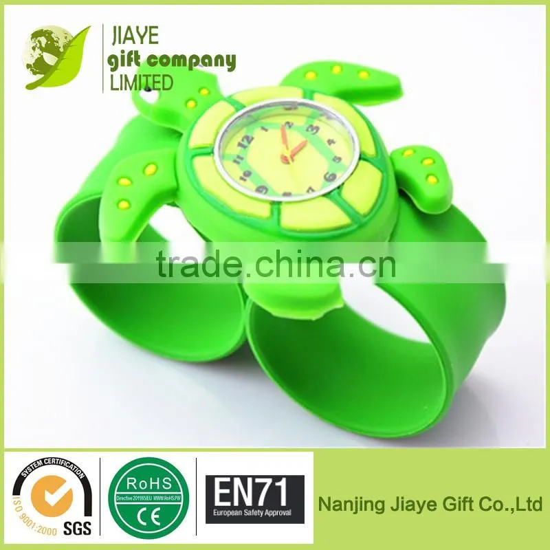 Fancy silicon rubber bracelet watch for child watch
