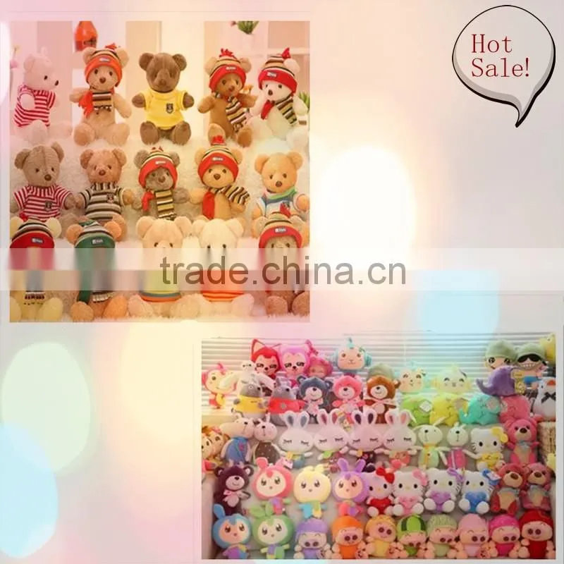 wholesale custom animal plush toy for promotion/customized logo soft toy promotional gifts