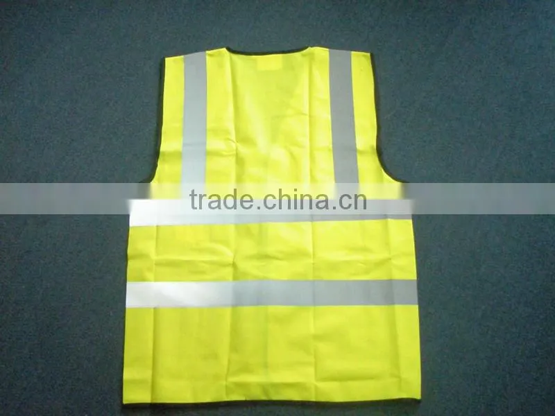 super bright newest safety vest Hi-vis safety vest safety tank top waistcoat