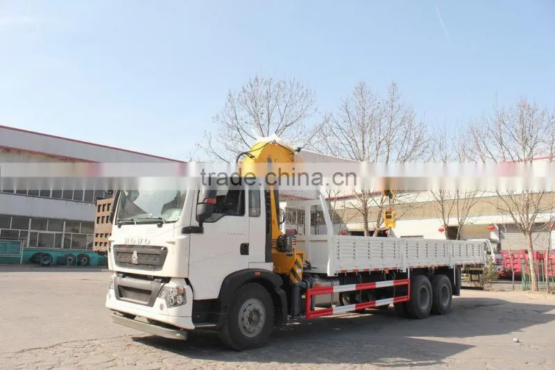 howo 6*4 336hp Truck Mounted Crane 15T