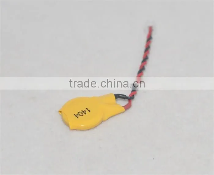 CMOS battery 3V Maxell ML1220 rechargeable button cell with leads and connector