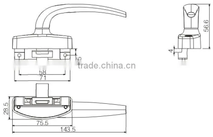 window handle JW9013A