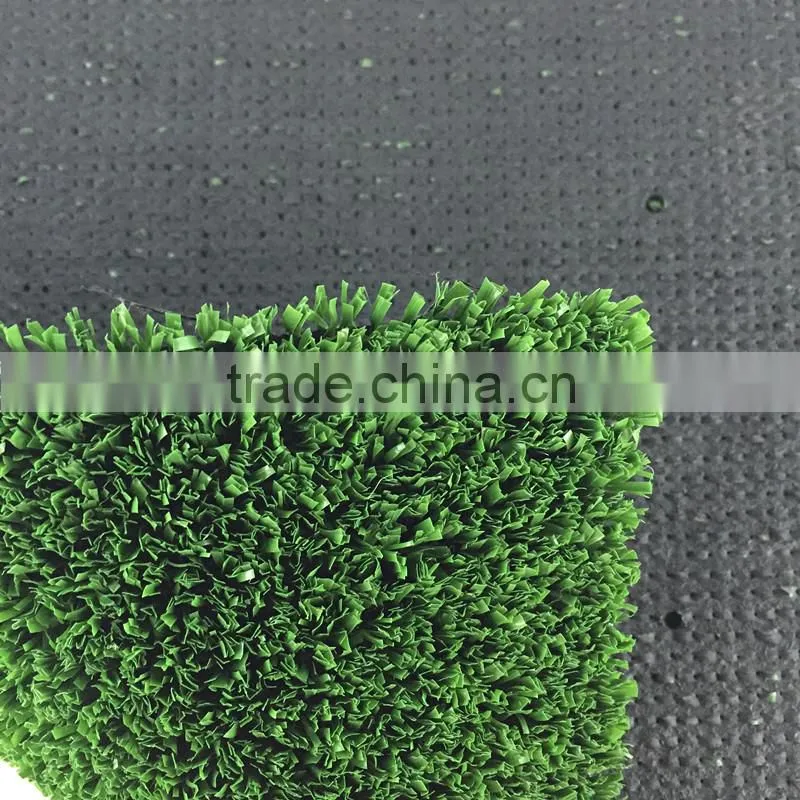 High density green synthetic turf artificial grass for tennis ,basketball flooring