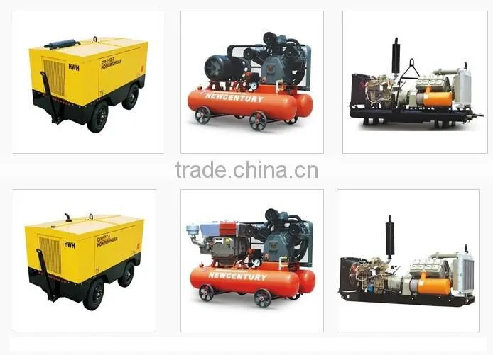 Screw Compressor Diesel Engine Driven Air Compressor Compressor For Oilfield in Saudi Arabia