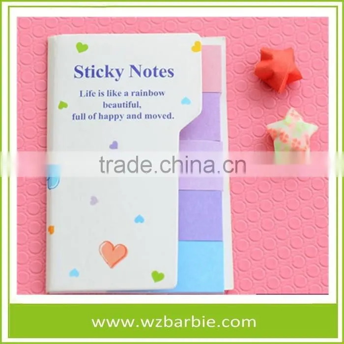 Colours Self-adhesive Removable Die-Cut Sticky Note In Memo Pad For Office