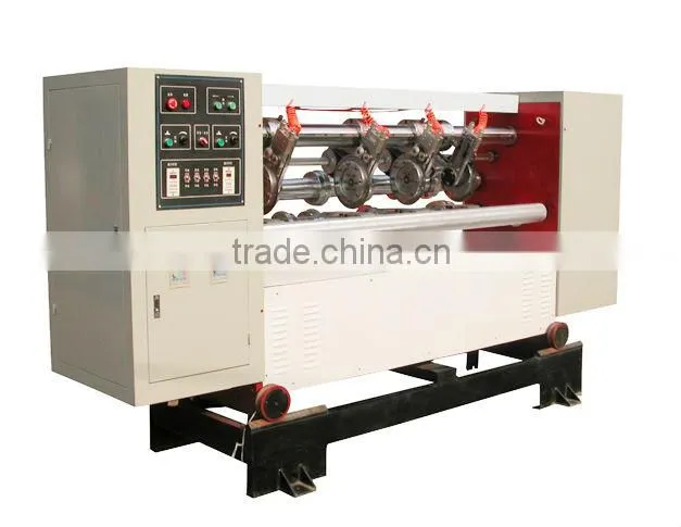 High speed corrugated cardboard production machine