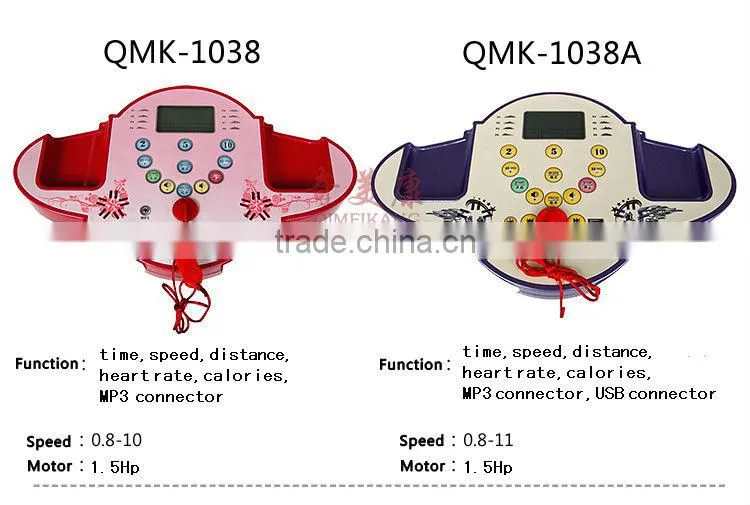 QMK-1038 fitness equipment mini motorized home treadmill/ cheap sales treadmill