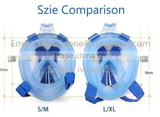 2016 Professional Adult Silicone Scuba Diving Mask