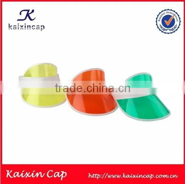 UV sun visor hat colorful visor hat protection hat