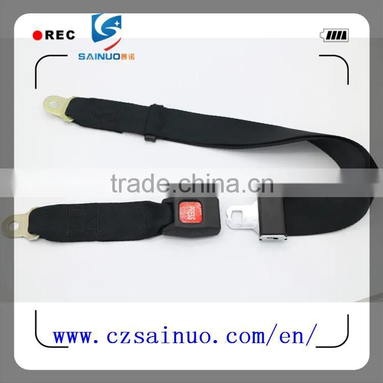 Universal 3-point automotive reel Safety Seat Belt with Retractor Pretensioner