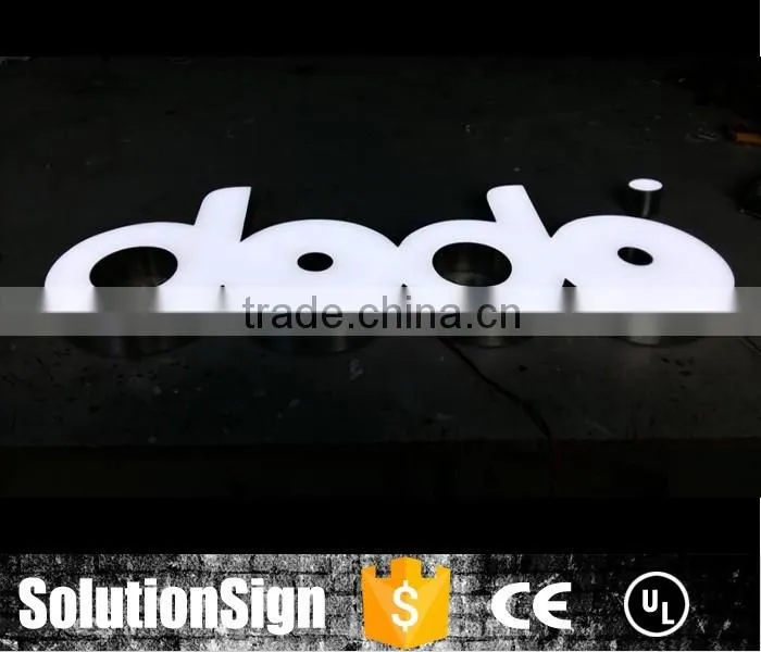 2016 new products outside led illuminated sign