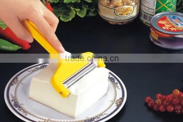 S/S+ABS 17*11.5*1.5 Kitchen tools cheese cutter/manual cheese cutter/cheese tools