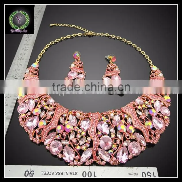 Best selling products Crystal jewellery Colorful women accessories KHK718