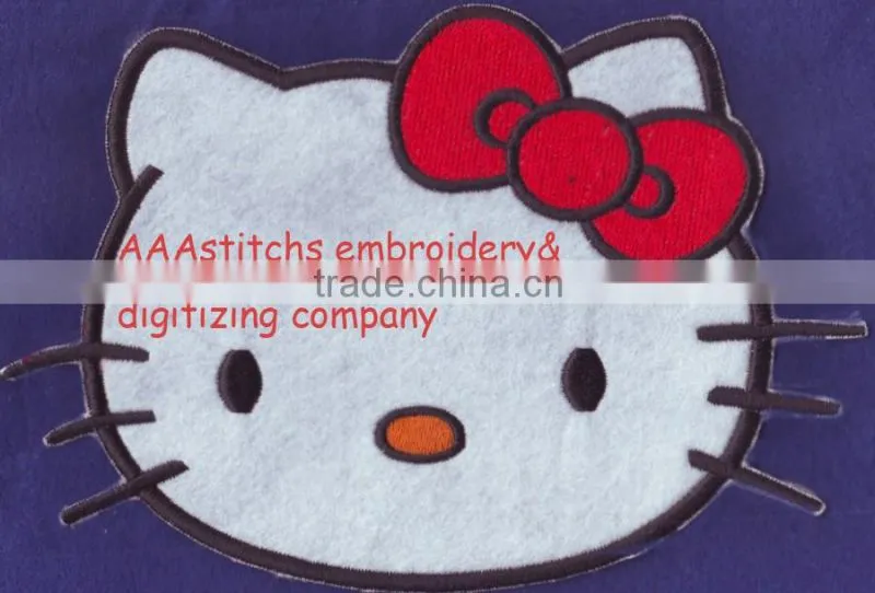 bear logo custom Iron-on embroidery patch