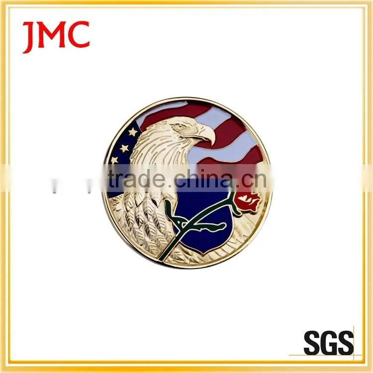 2016 Manufactory production gold metal souvenir coins