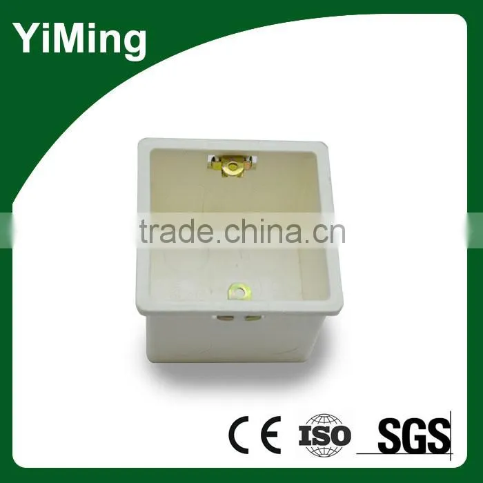 YiMing Quality-assured PVC Wall Juction Switch Box