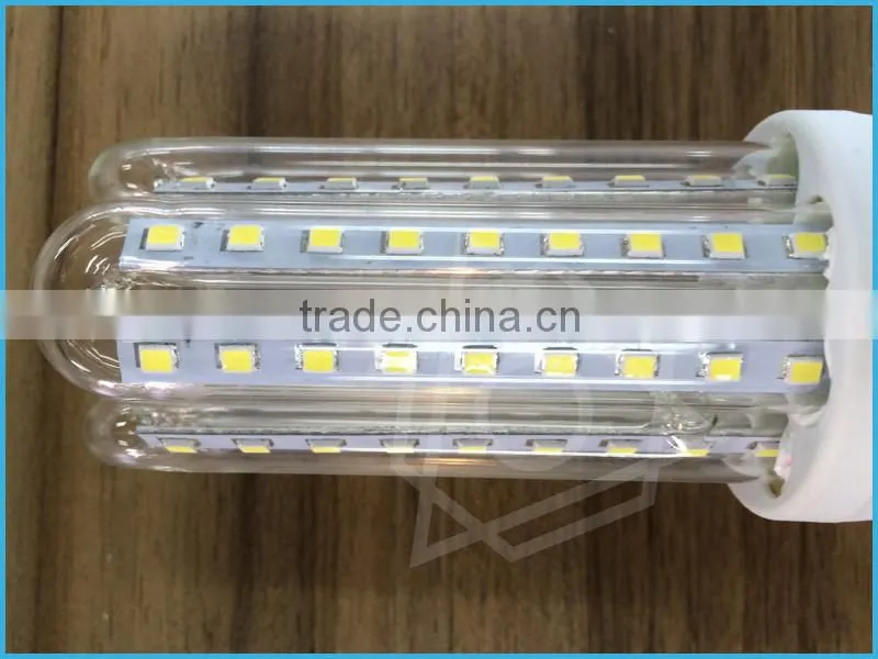 1200LM Warm White 220V 12W led mini light bulb lamp, 2835 SMD E27 LED corn light Glass A60 bulb light E27 led corn bulb