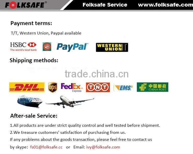 Folksafe 16-Channel CCTV Video lighting thermal Surge Protector outdoor