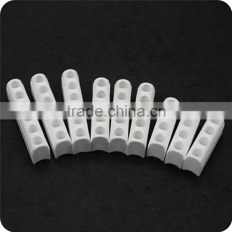 high temperature resistance insulating C220 steatite ceramic 1-8holes