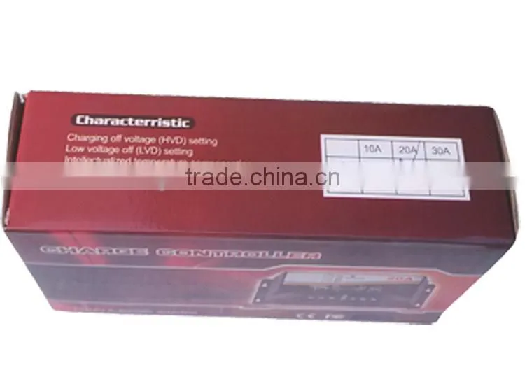 solar charge controller 12v/24v 40A with charge controller