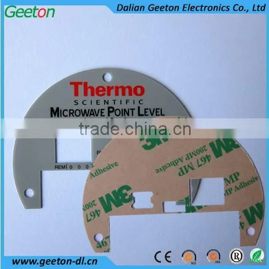 Custom High Quality Self Adhesive Nameplate Membrane Panel