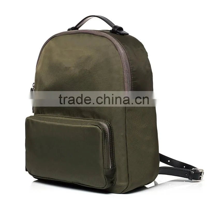 Nylon day pack with concise style and fashion appearance