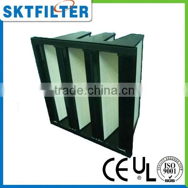 air filter manufactures V bank filter