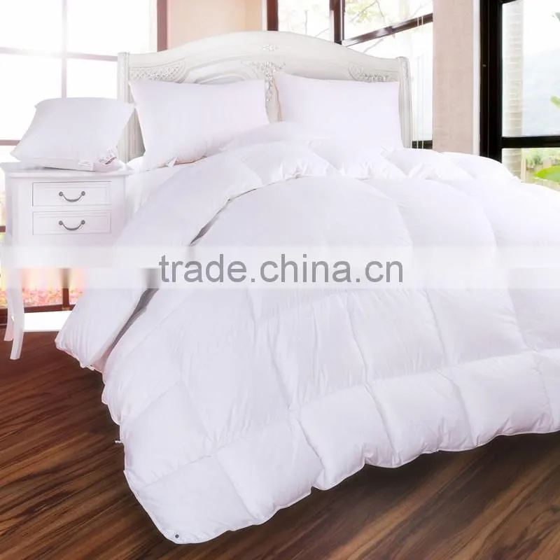 100% Cotton Stipe Cheap Queen Size Comforter Set For Hotel